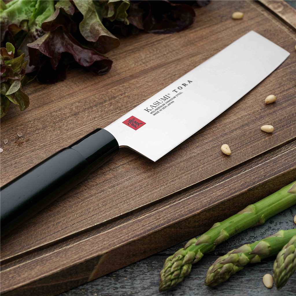 Kasumi Tora Nakiri knife 16.5cm – Japanese vegetable Knife, Seki, Japan-Nakiri Knife-DECOROLALA