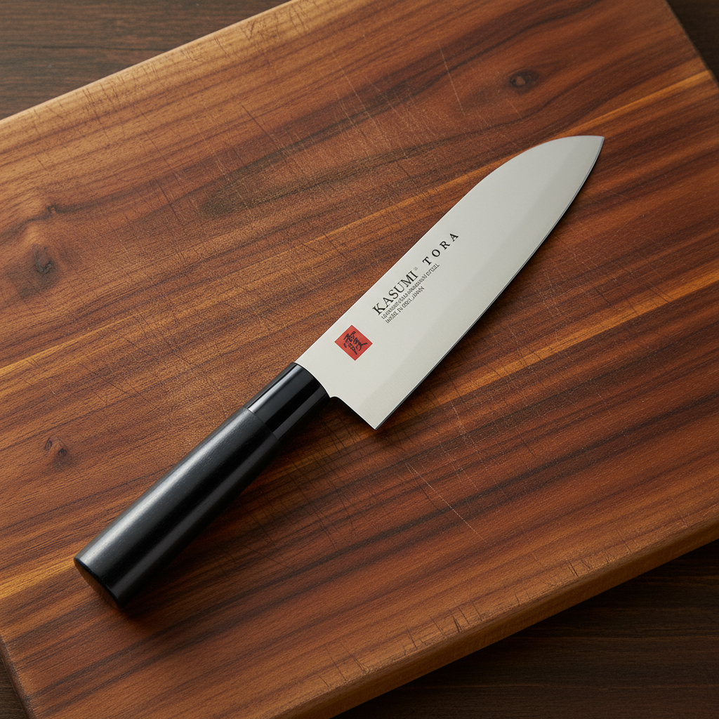 Kasumi Tora Santoku knife 16.5cm – Japanese All-Purpose Knife, Seki-Santoku Knife-DECOROLALA