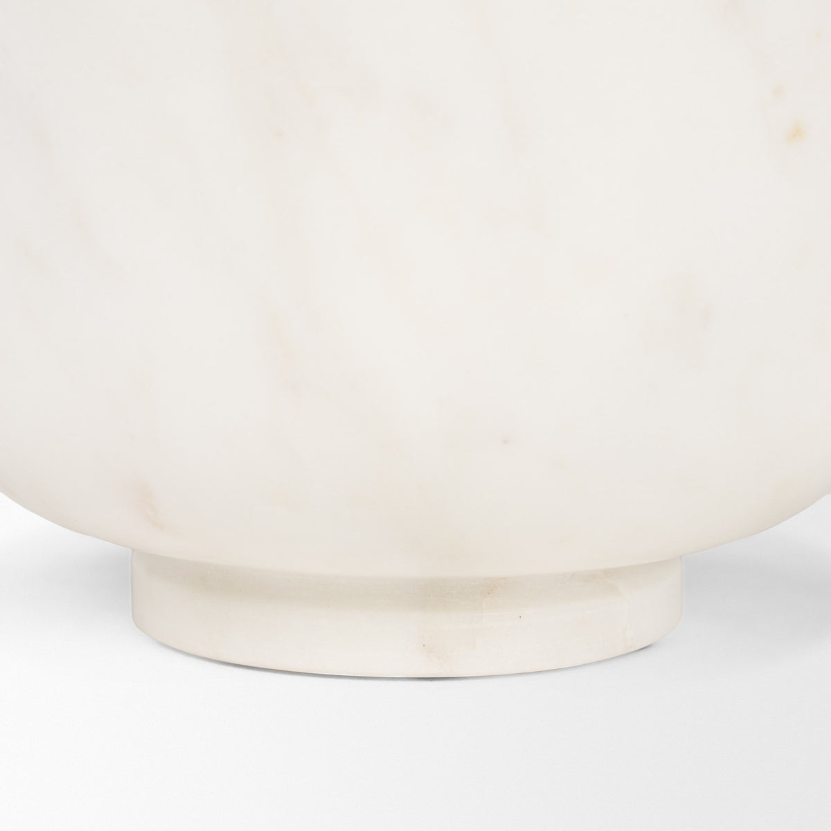 Katora Small Premium Solid White Marble Bowl-Bowls-DECOROLALA