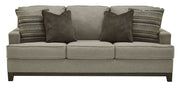 Kaywood Sofa - Granite 89"W-Stationary Sofas-DECOROLALA