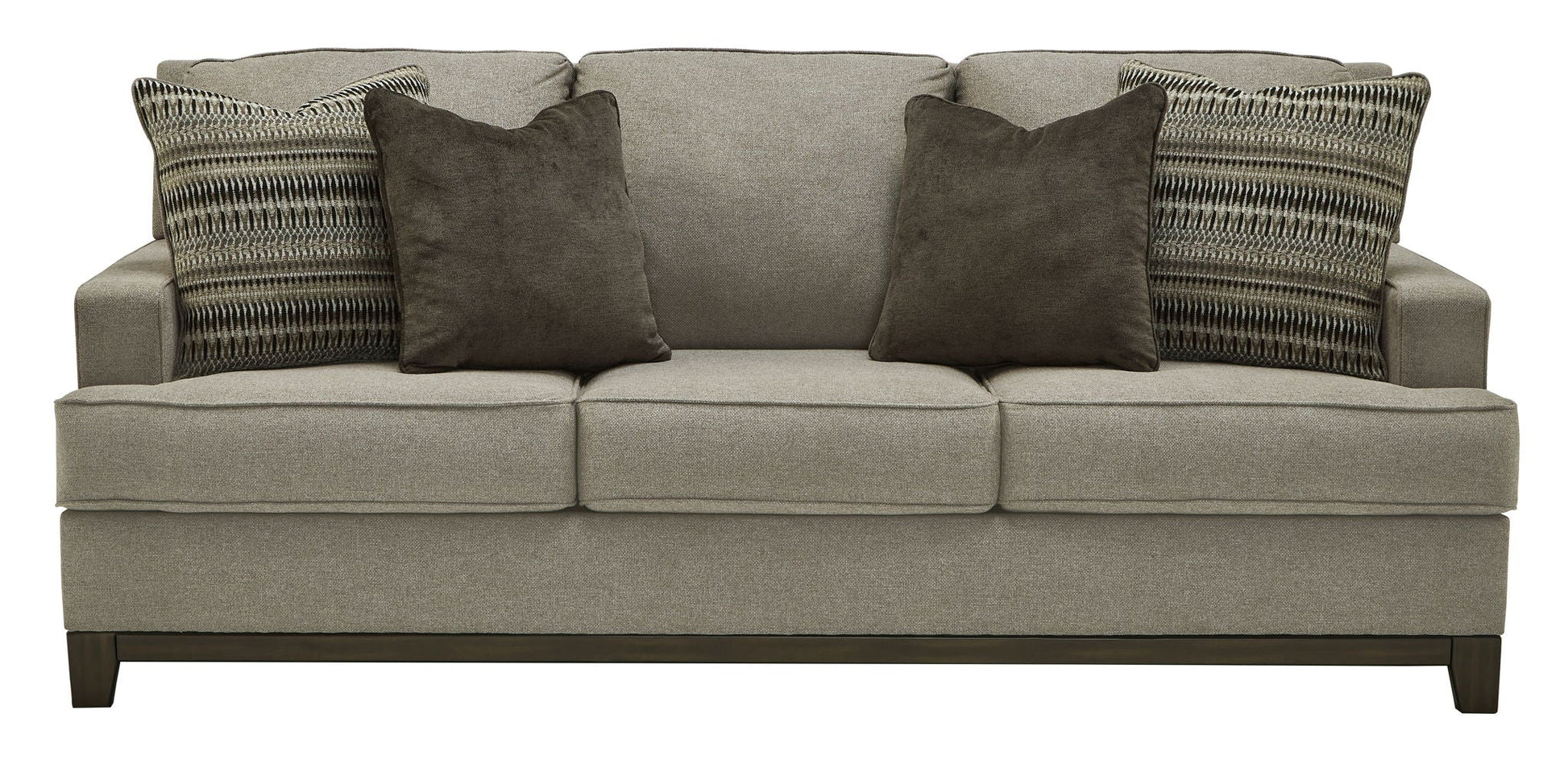 Kaywood Sofa - Granite 89"W-Stationary Sofas-DECOROLALA