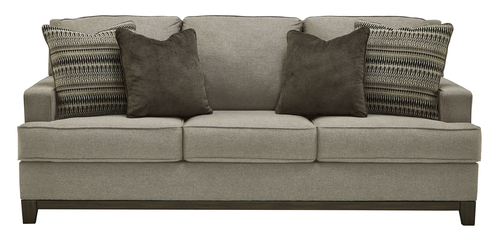 Kaywood Sofa - Granite 89"W-Stationary Sofas-DECOROLALA