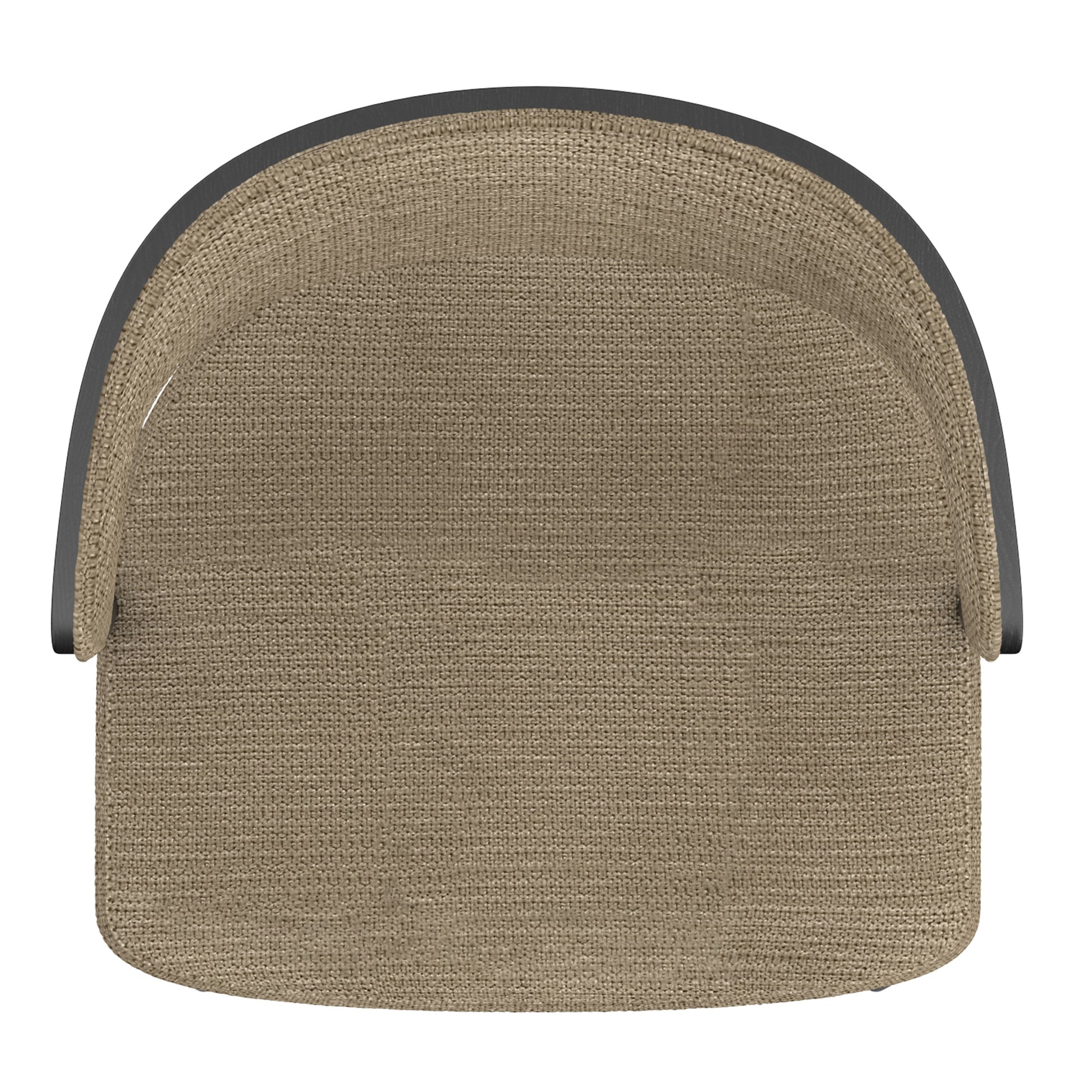 Kazan Dining Chair - Dark Beige Bentwood with Performance Fabric-DECOROLALA