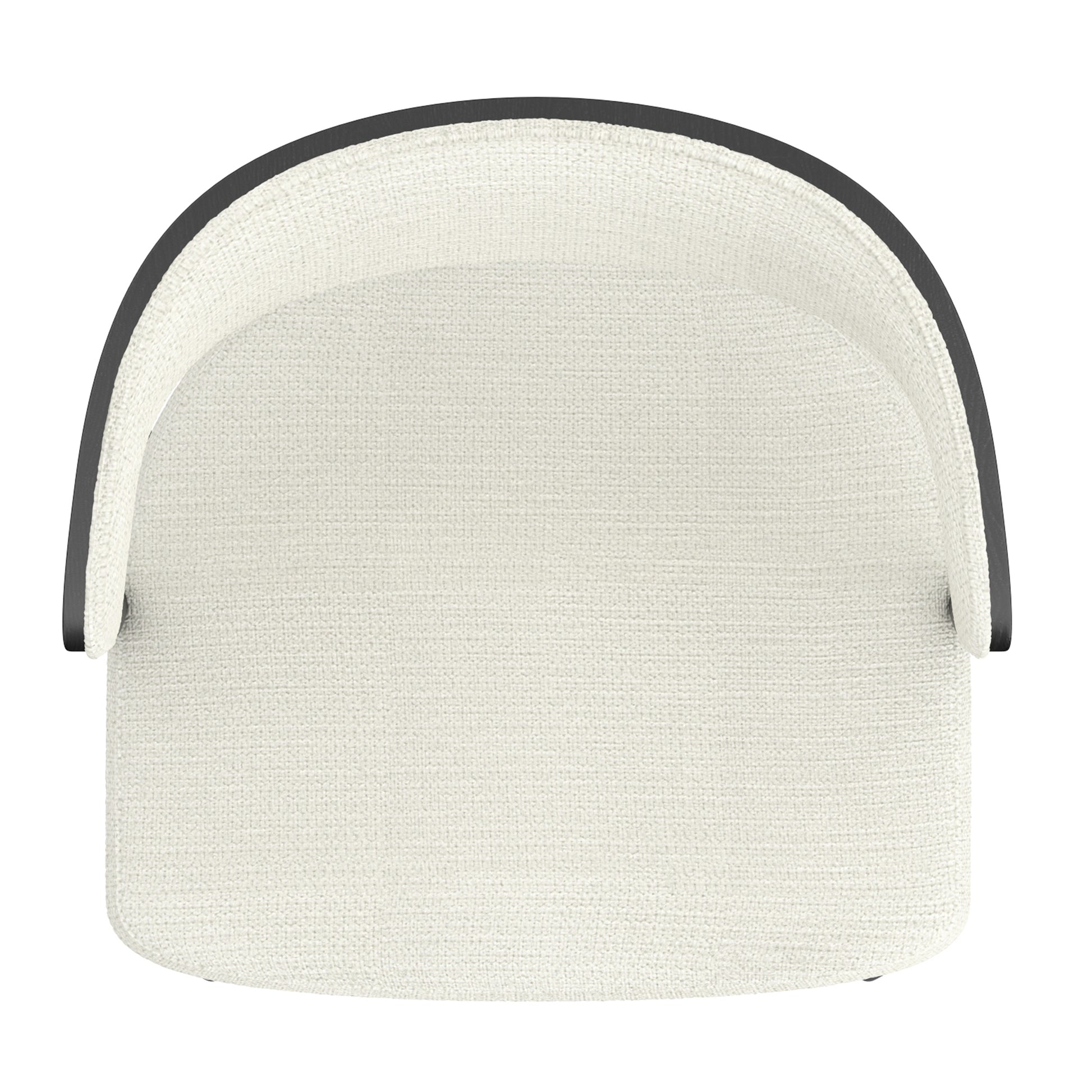 Kazan Dining Chair - Ivory Performance Fabric Bentwood Back-DECOROLALA