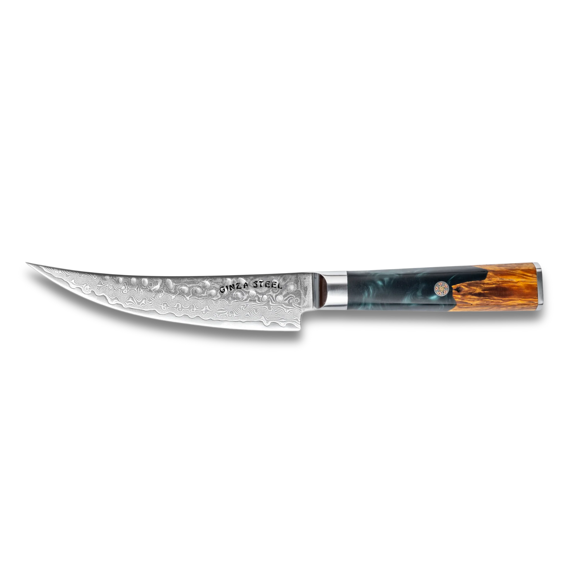 Kaze Katana 6" Boning Knife Damascus Steel VG10-Boning Knife-DECOROLALA