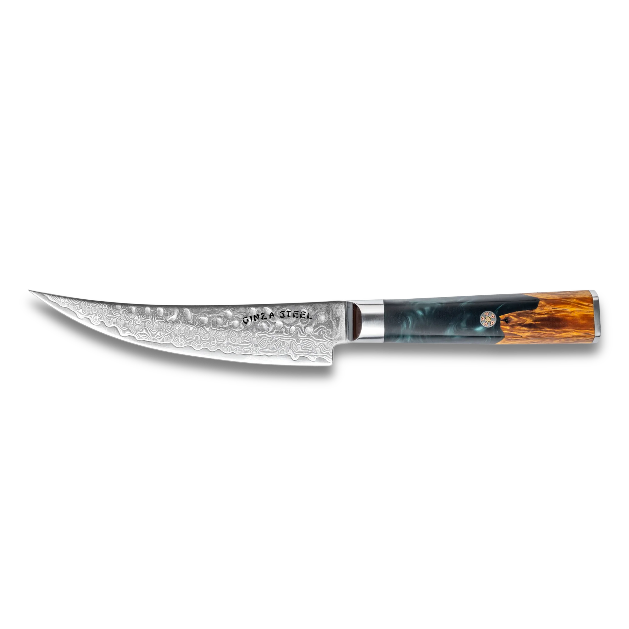 Kaze Katana 6" Boning Knife Damascus Steel VG10-Boning Knife-DECOROLALA