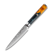 Kaze Katana 6" Damascus Utility Knife - VG10-Utility Knife-DECOROLALA