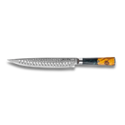 Kaze Katana 9? Carving Knife | Damascus Steel by Ginza Steel-Carving Knife-DECOROLALA