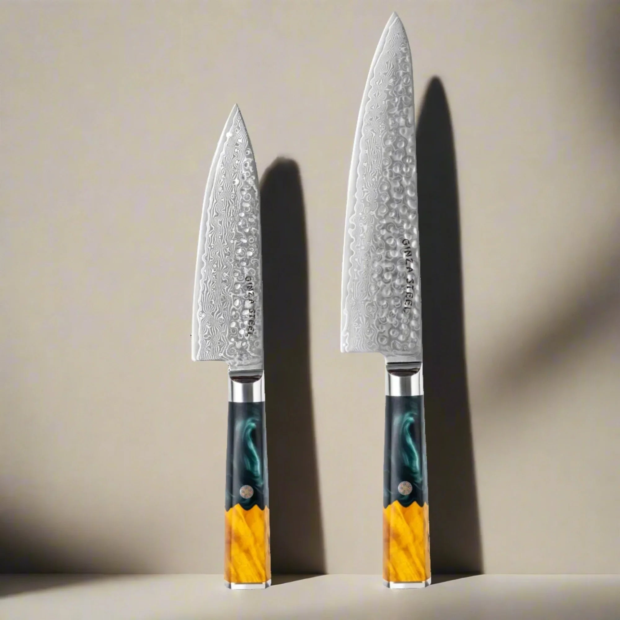 Kaze Katana Due Chef Knife Set - 8" & 6" VG10-Kitchen Knife-DECOROLALA