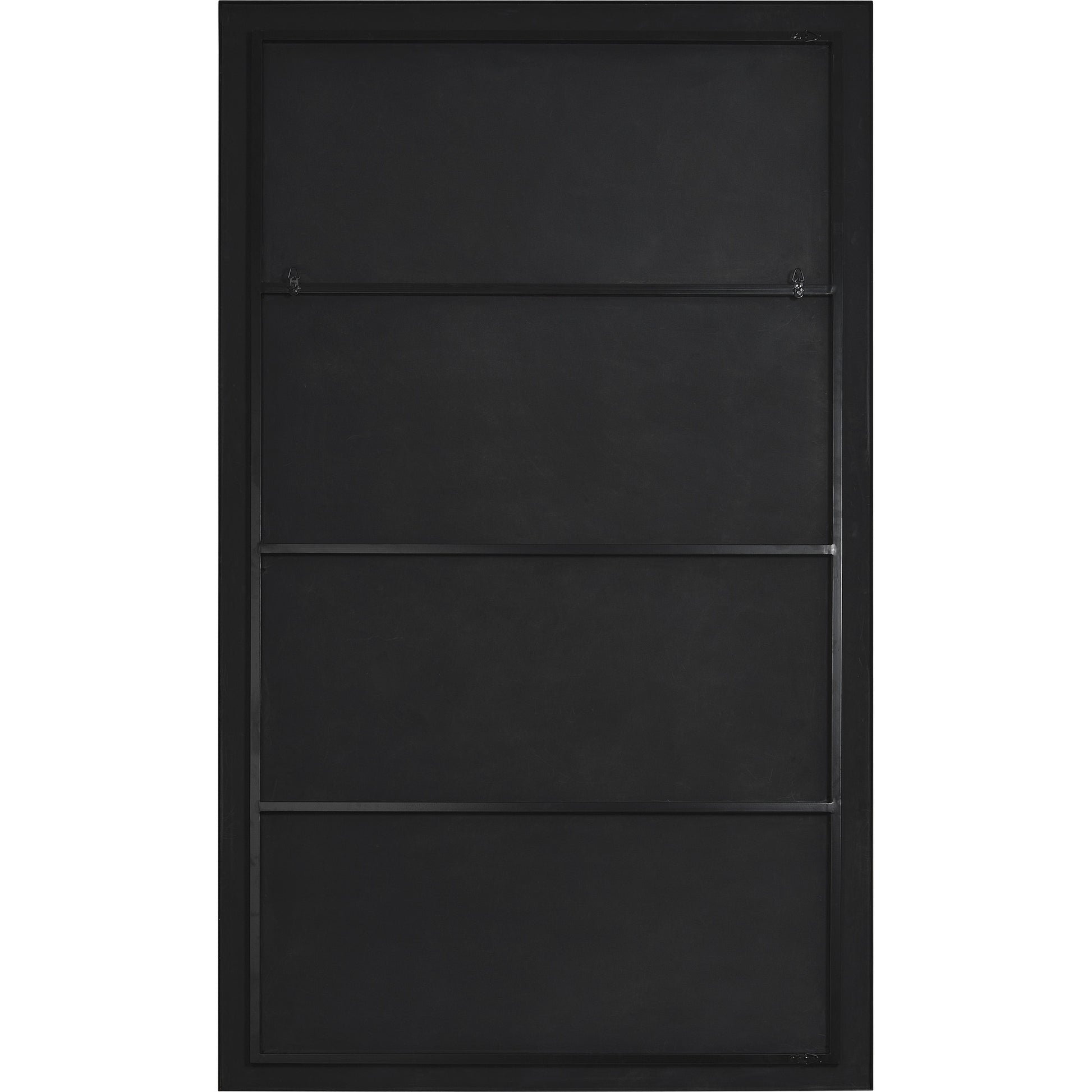 Keene 83" Tall Rectangle Full Length Mirror, Black-Full Length Mirror-DECOROLALA