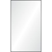 Keene 83" Tall Rectangle Full Length Mirror, Black-Full Length Mirror-DECOROLALA
