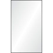 Keene 83" Tall Rectangle Full Length Mirror, Black-Full-Length Mirrors-DECOROLALA