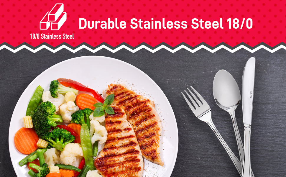 Kelby 20-Piece Flatware Set - 18/0 Stainless Steel-Cutlery and Flatware-DECOROLALA