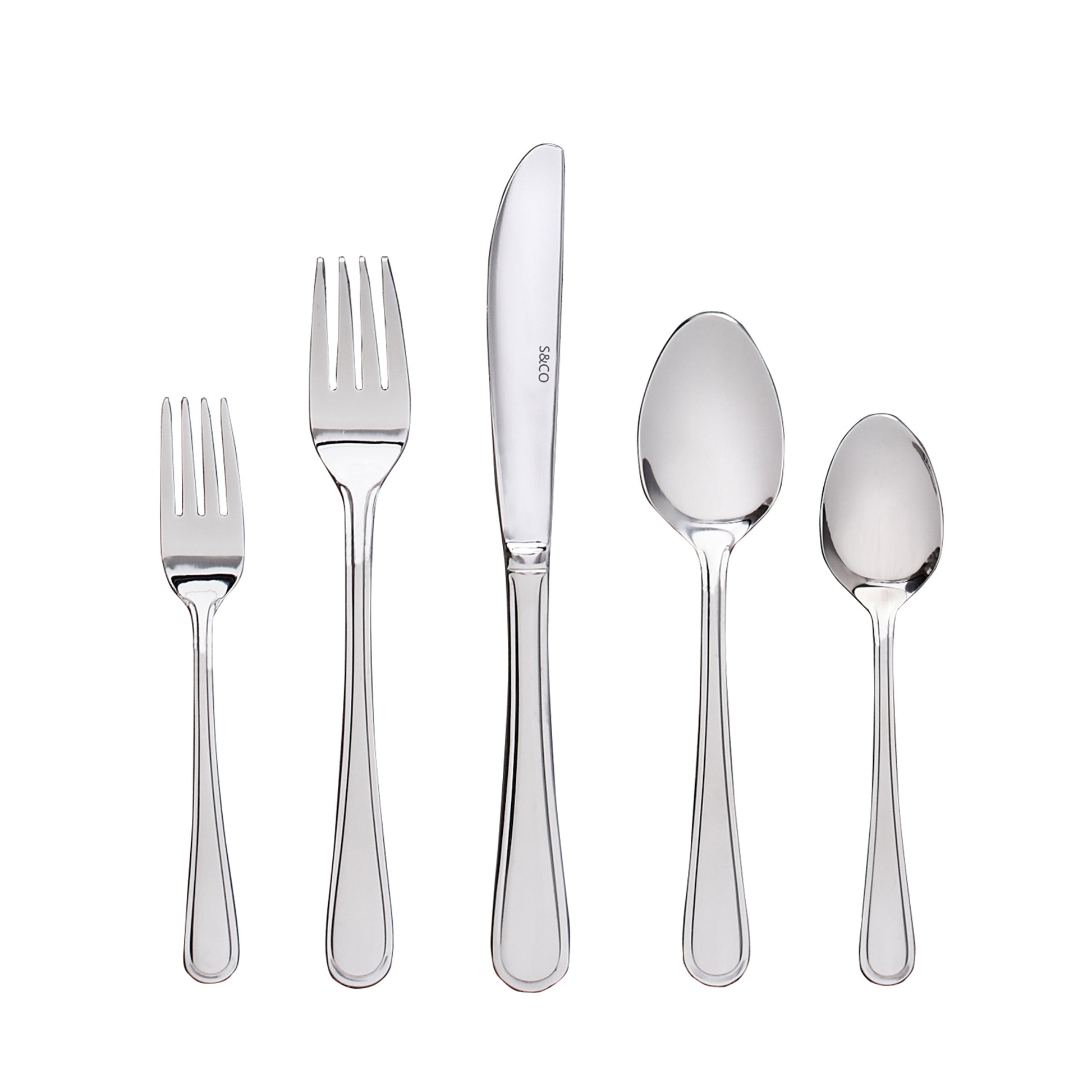 Kelby 20-Piece Flatware Set - 18/0 Stainless Steel-Cutlery and Flatware-DECOROLALA