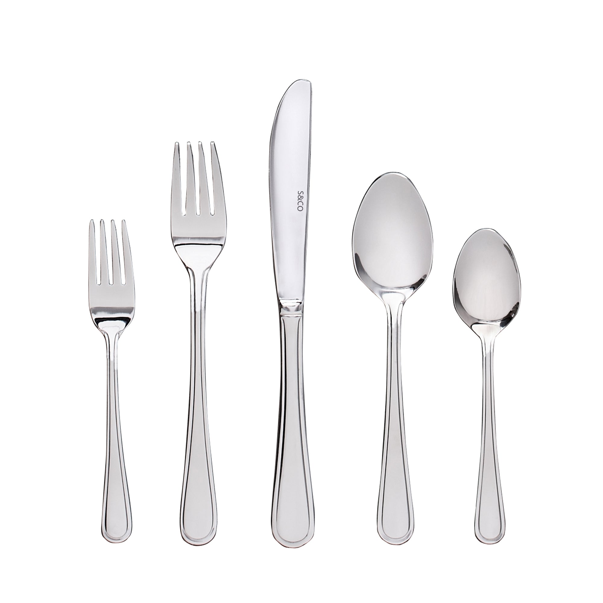 Kelby 20-Piece Flatware Set - 18/0 Stainless Steel-Cutlery and Flatware-DECOROLALA