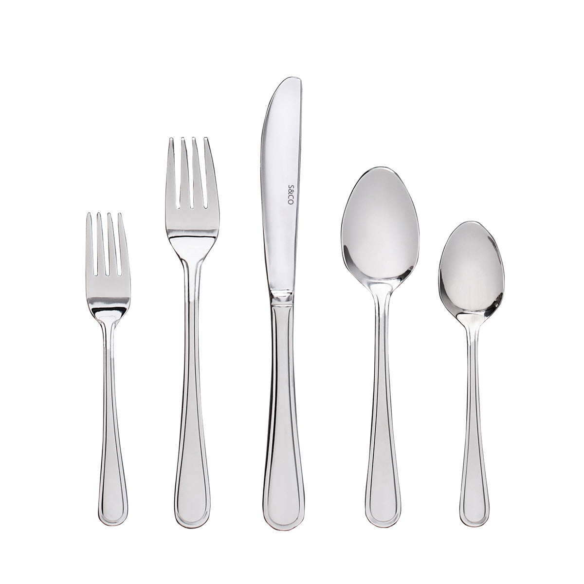 Kelby 20-Piece Flatware Set - 18/0 Stainless Steel-Flatware-DECOROLALA