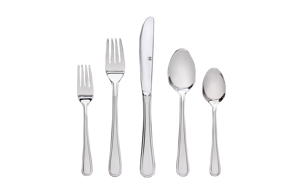 Kelby 20pc Stainless Steel Flatware Set-Cutlery and Flatware-DECOROLALA