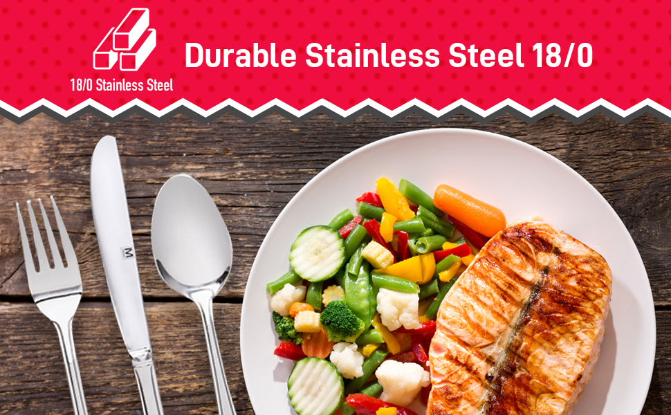 Kelby 20pc Stainless Steel Flatware Set-Cutlery and Flatware-DECOROLALA