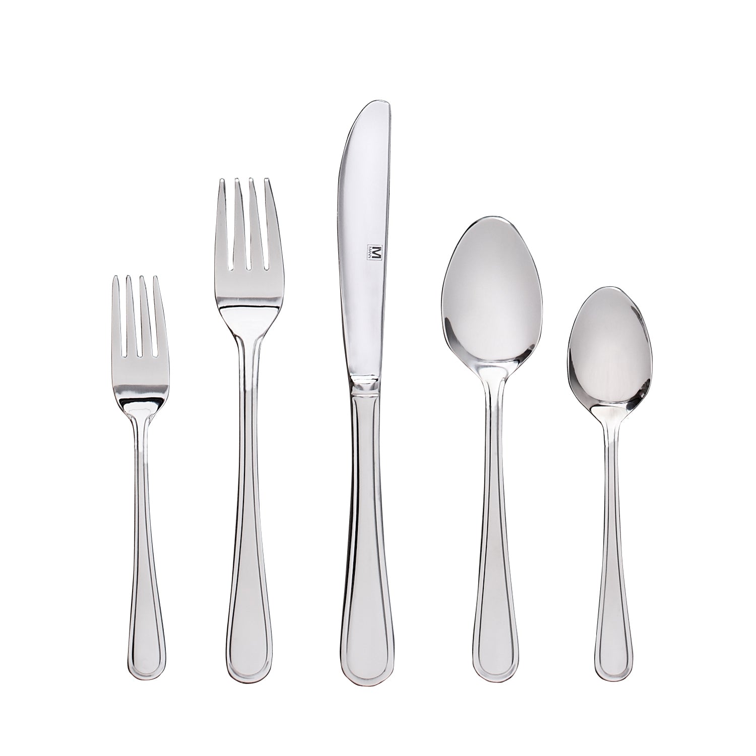 Kelby 20pc Stainless Steel Flatware Set-Cutlery and Flatware-DECOROLALA