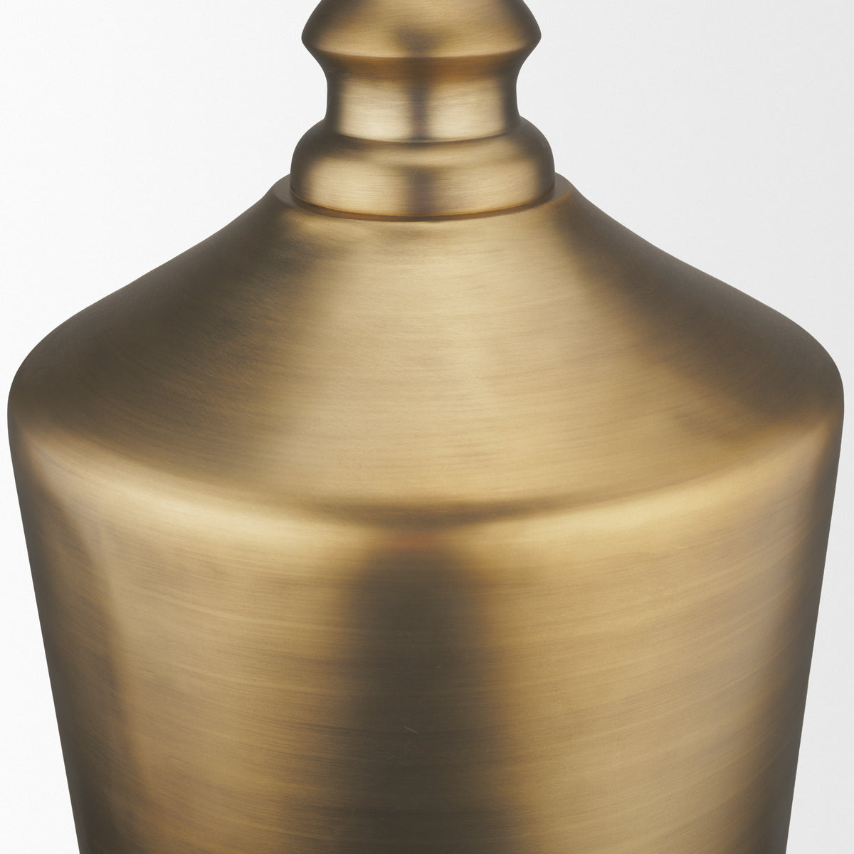 Keller Tall Antiqued Brass Metal 1-Light Pendant-Pendant Lighting-DECOROLALA