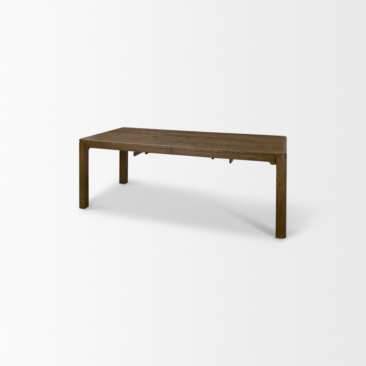 Kendrix 84" to 104" Rectangular Extendable Dining Table | Dark Brown Wood | Seats 10-Dining Tables-DECOROLALA