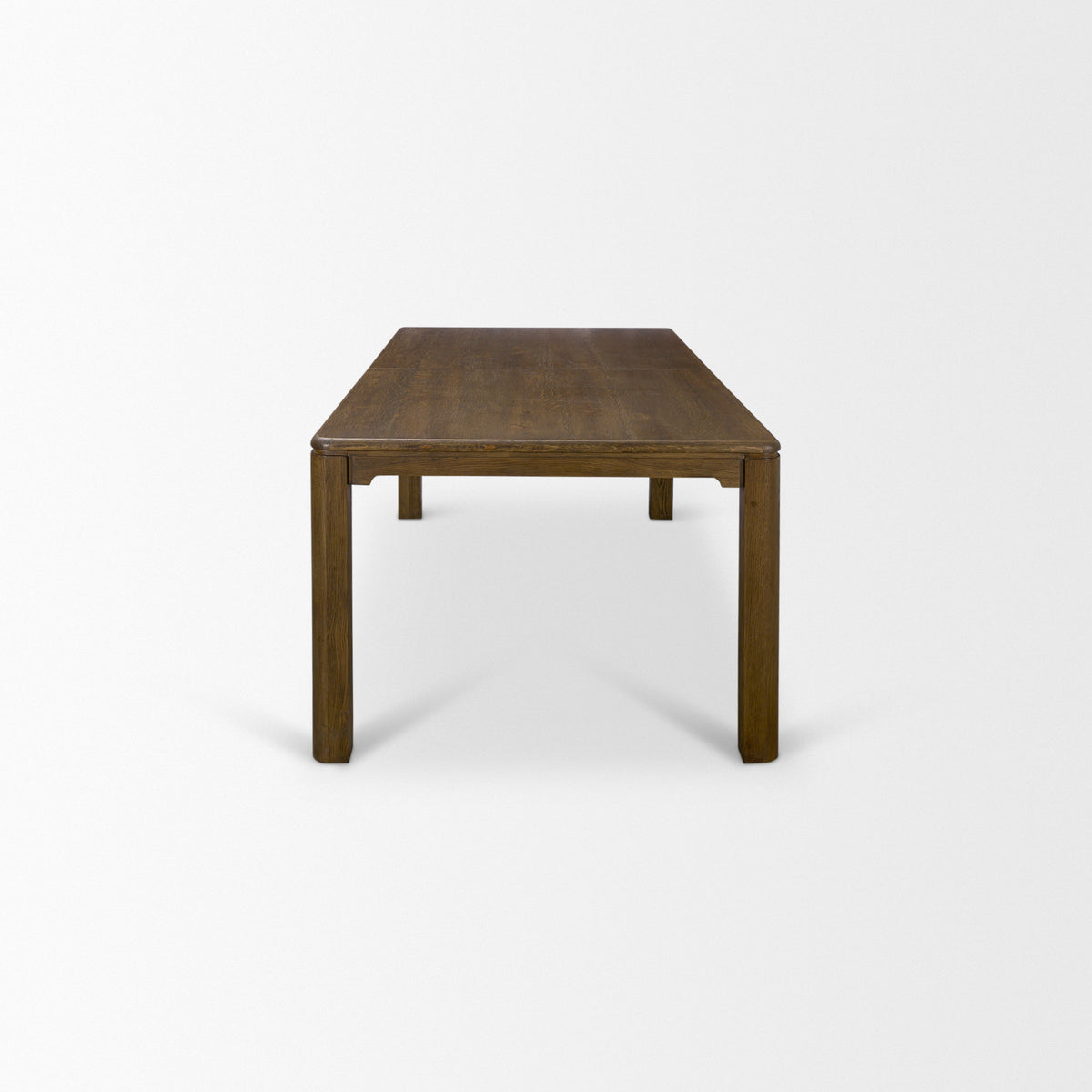Kendrix 84" to 104" Rectangular Extendable Dining Table | Dark Brown Wood | Seats 10-Dining Tables-DECOROLALA