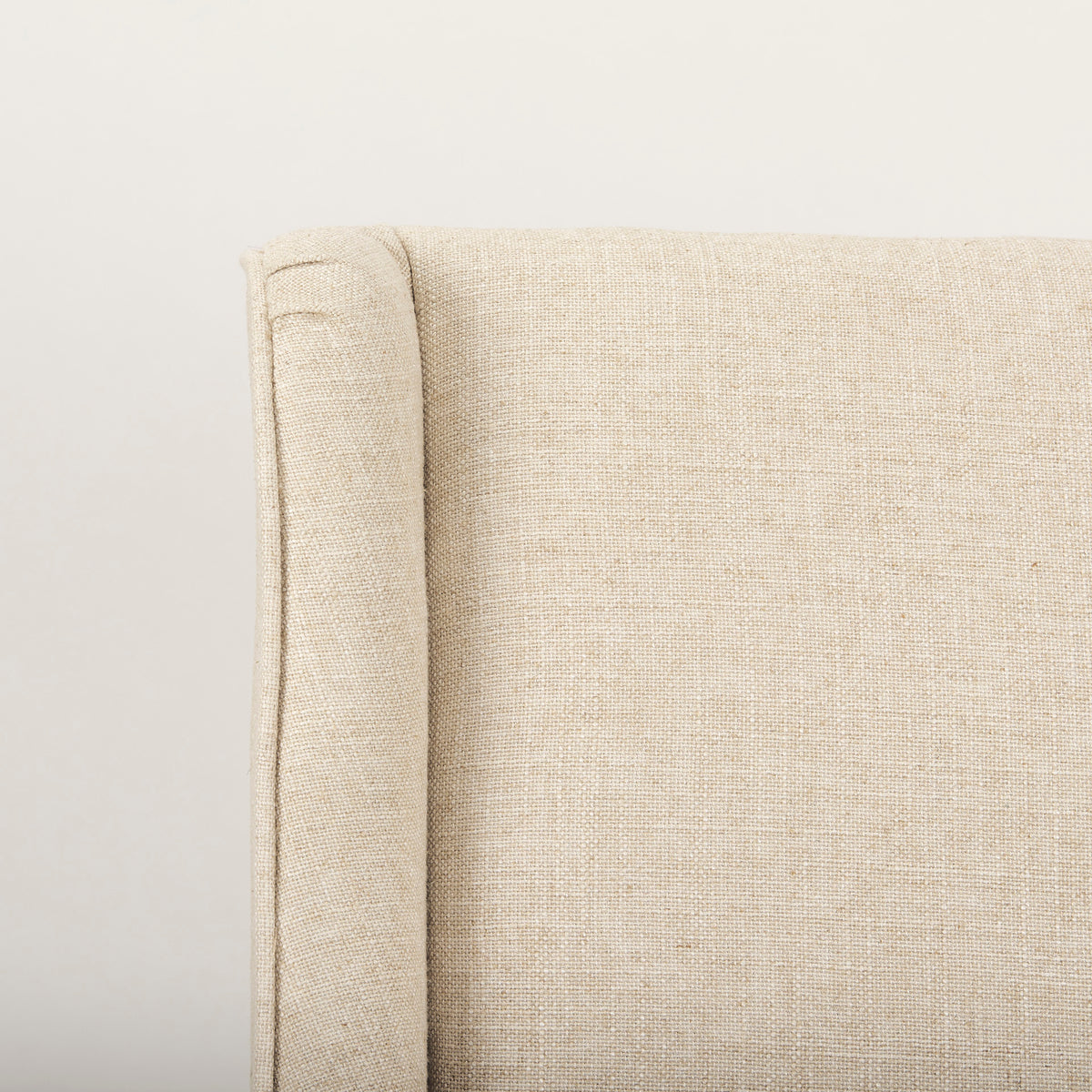 Kensington High-Back Dining Side Chair | Fabric w/ Wood-Dining Chairs-DECOROLALA