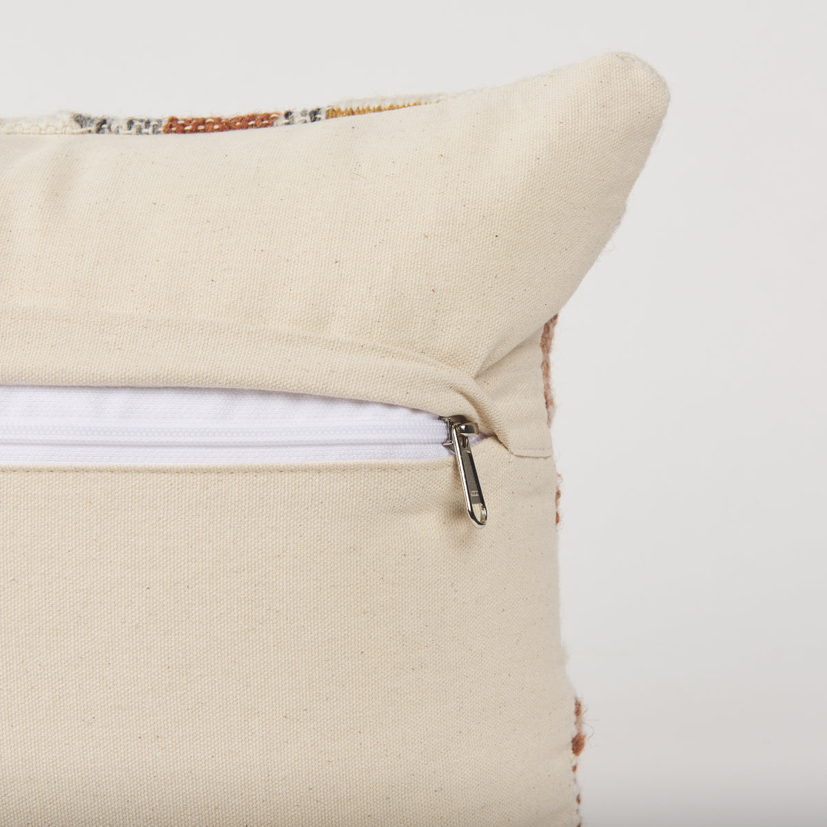 Kenzie 13x21 Multi Colored Print Lumbar Pillow Cover w/ Down Filler-Decorative Pillows-DECOROLALA