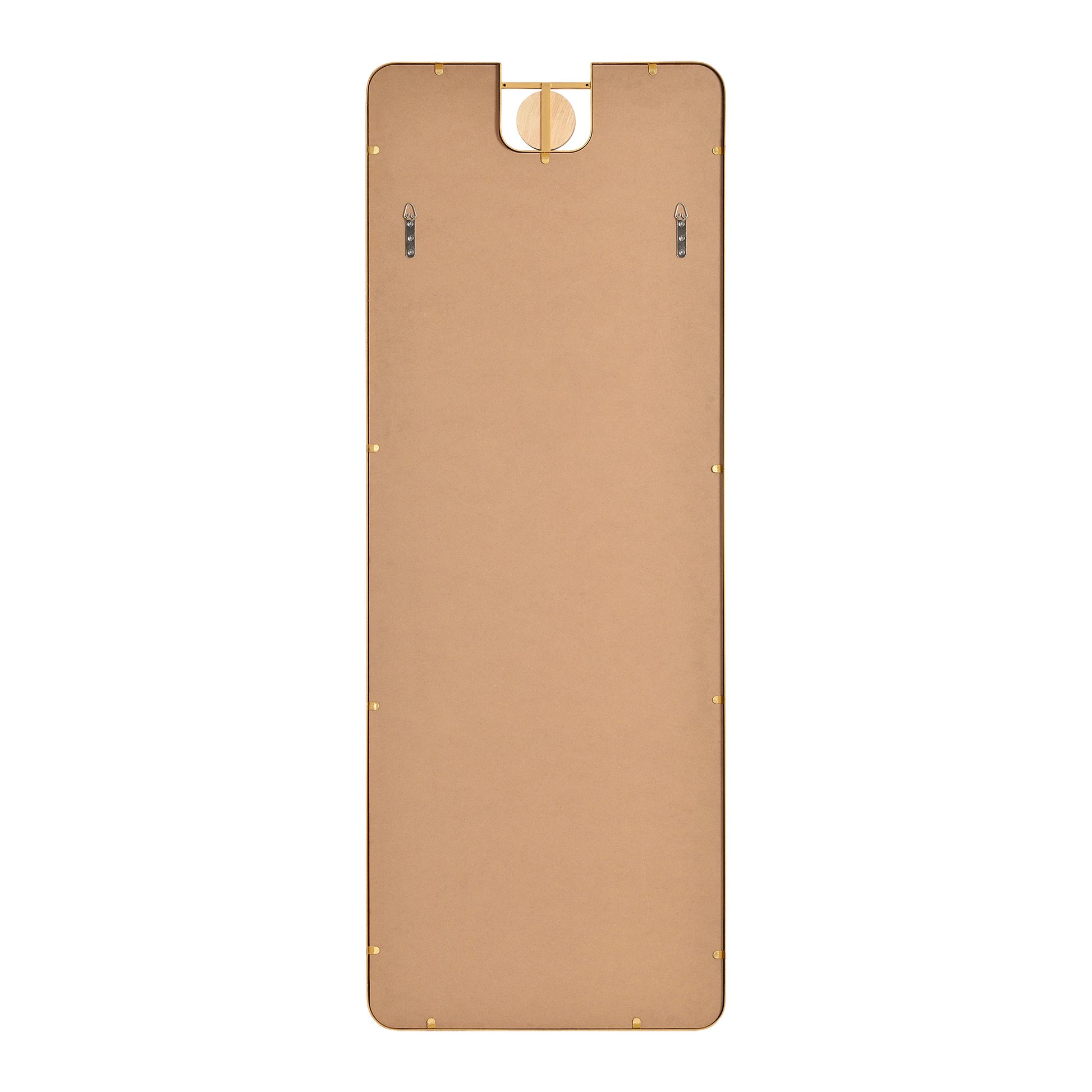 Kepler 65" Tall Rectangle Full Length Mirror, Yellow-Full Length Mirror-DECOROLALA