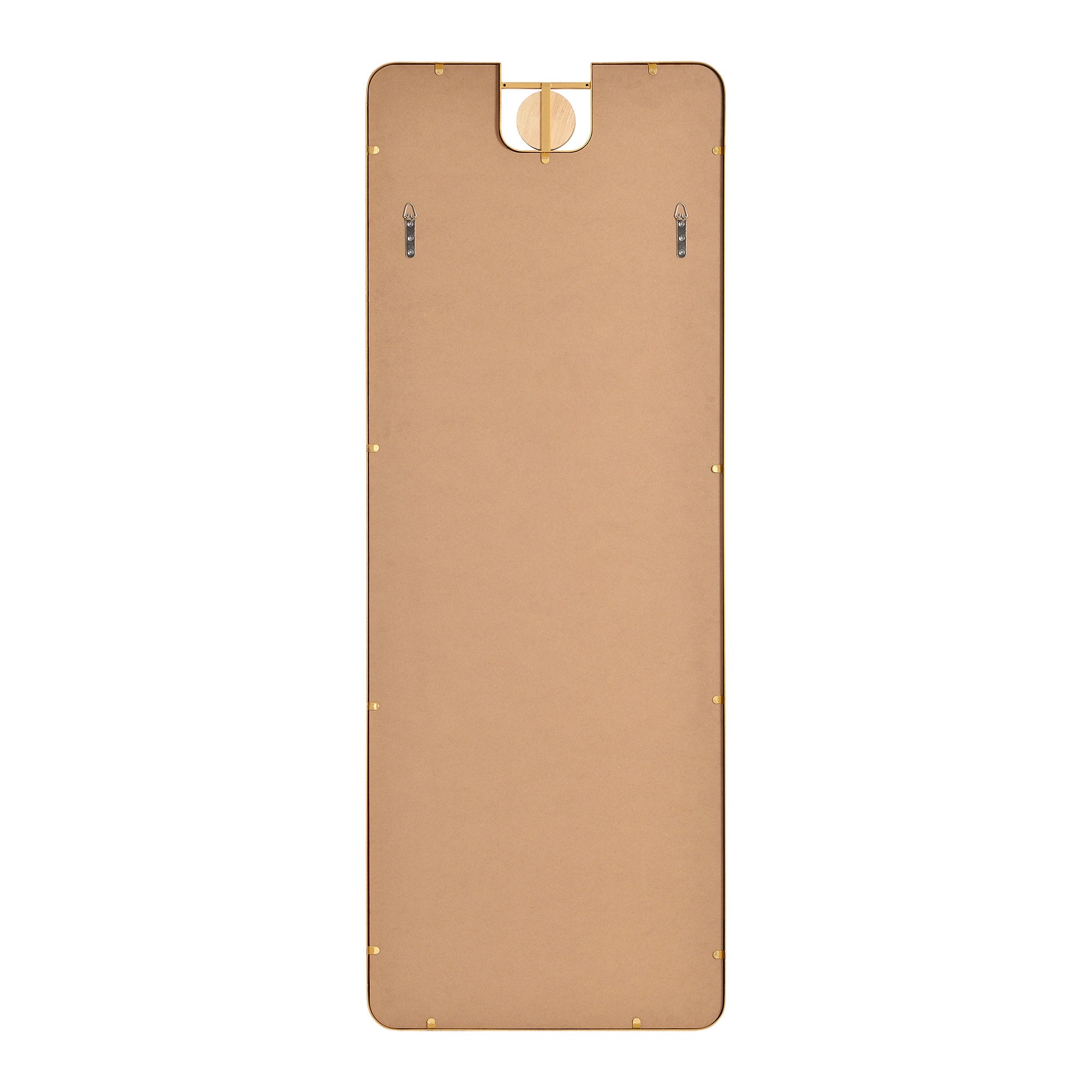 Kepler 65" Tall Rectangle Full Length Mirror, Yellow-Full Length Mirror-DECOROLALA