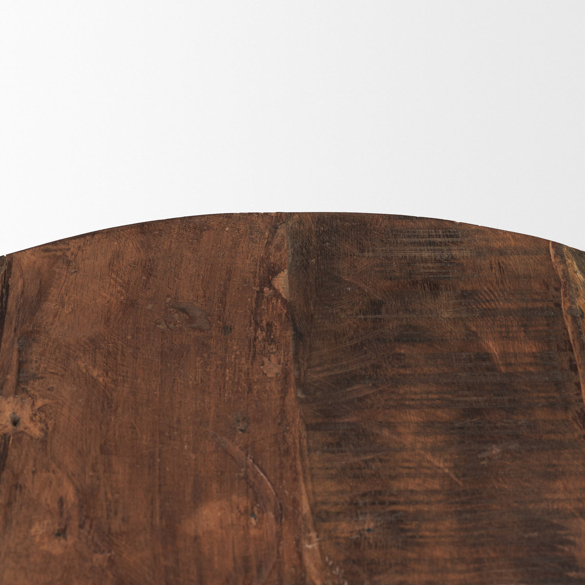 Kerra Large Solid Reclaimed Wood Tray-Trays-DECOROLALA