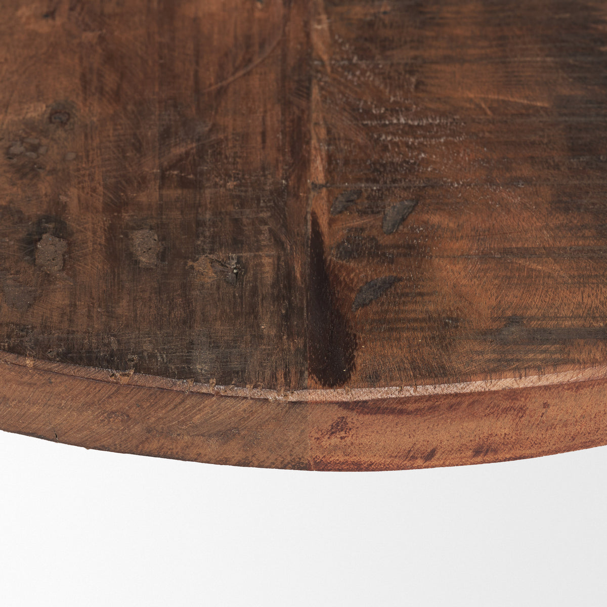 Kerra Large Solid Reclaimed Wood Tray-Trays-DECOROLALA