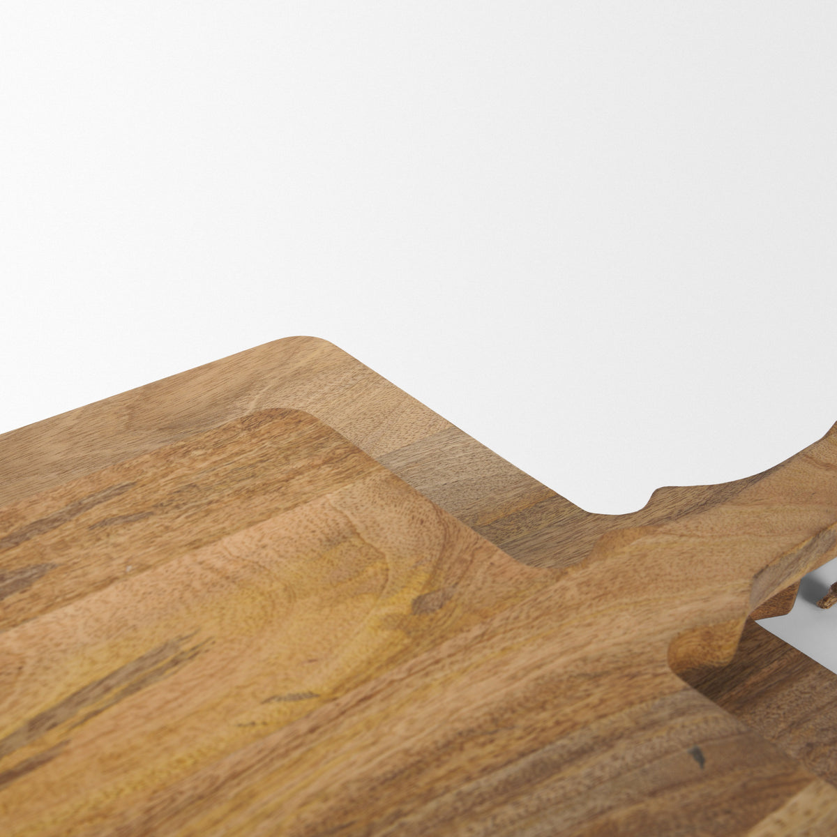 Khana Natural Solid Wood Square Serving Boards-Trays-DECOROLALA