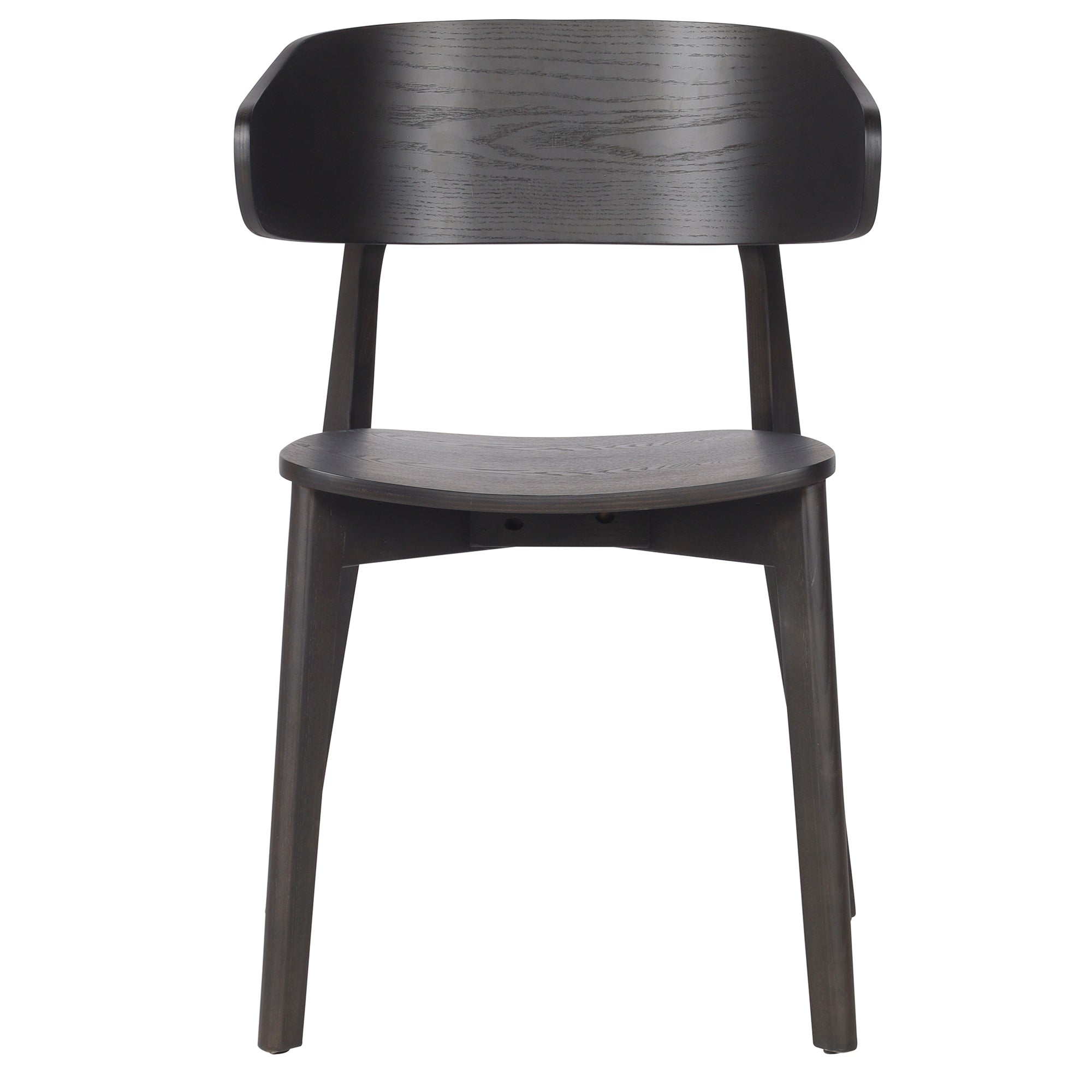 Khari Dining Chair - Mocha Mid-Century Modern Ash Wood-DECOROLALA