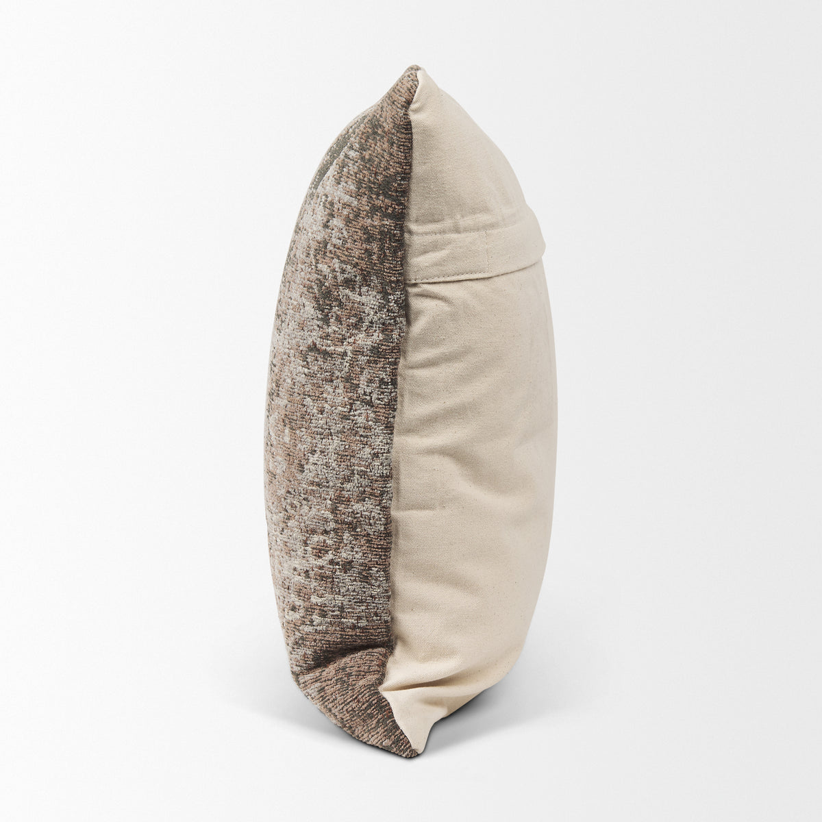 Khloe 20x20 Taupe Square Pillow Cover-Decorative Pillows-DECOROLALA