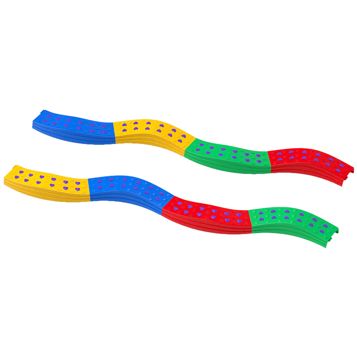 8PCs Kids Balance Beam Stepping Stones w/ Non-slip Foot Pads-Toys & Games > Baby & Toddler Toys > Kids Gym & Playmats-DECOROLALA