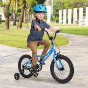 Kids Bike with Removable Training Wheels - Carbon Steel Frame-Kids Bike-DECOROLALA