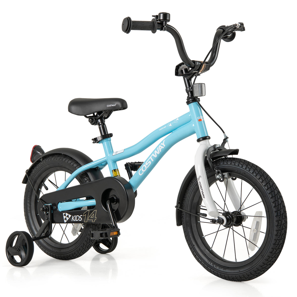 Kids Bike with Training Wheels - Adjustable Seat and Handlebar-Kids Bike-DECOROLALA