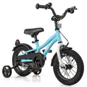 Kids Bike with Training Wheels - Adjustable Seat and Handlebar-Kids Bike-DECOROLALA