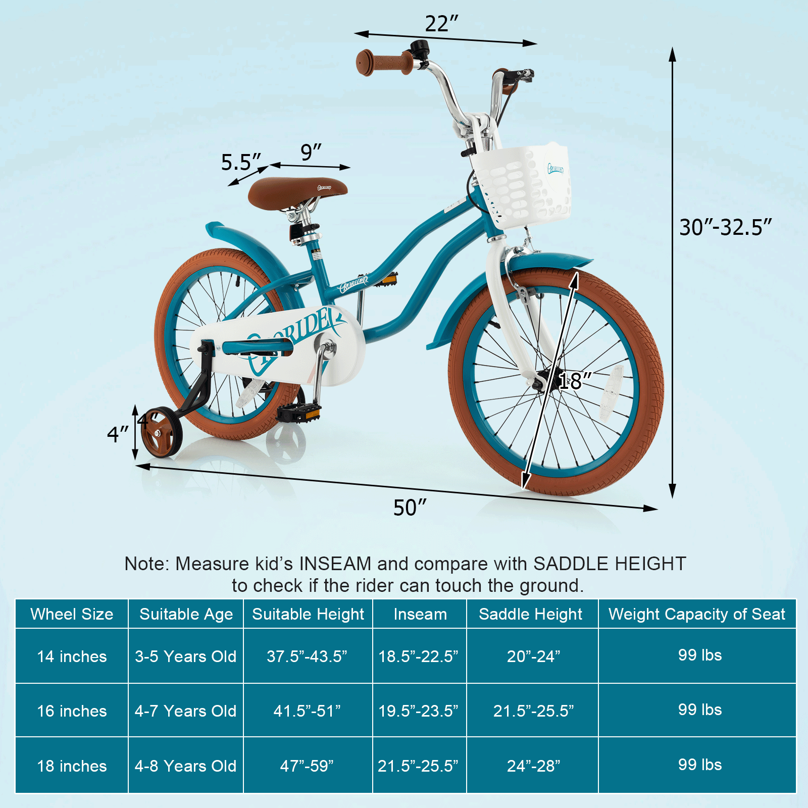 Kids Bike with Training Wheels and Basket - Pink 40/46 cm-Kids Bike-DECOROLALA