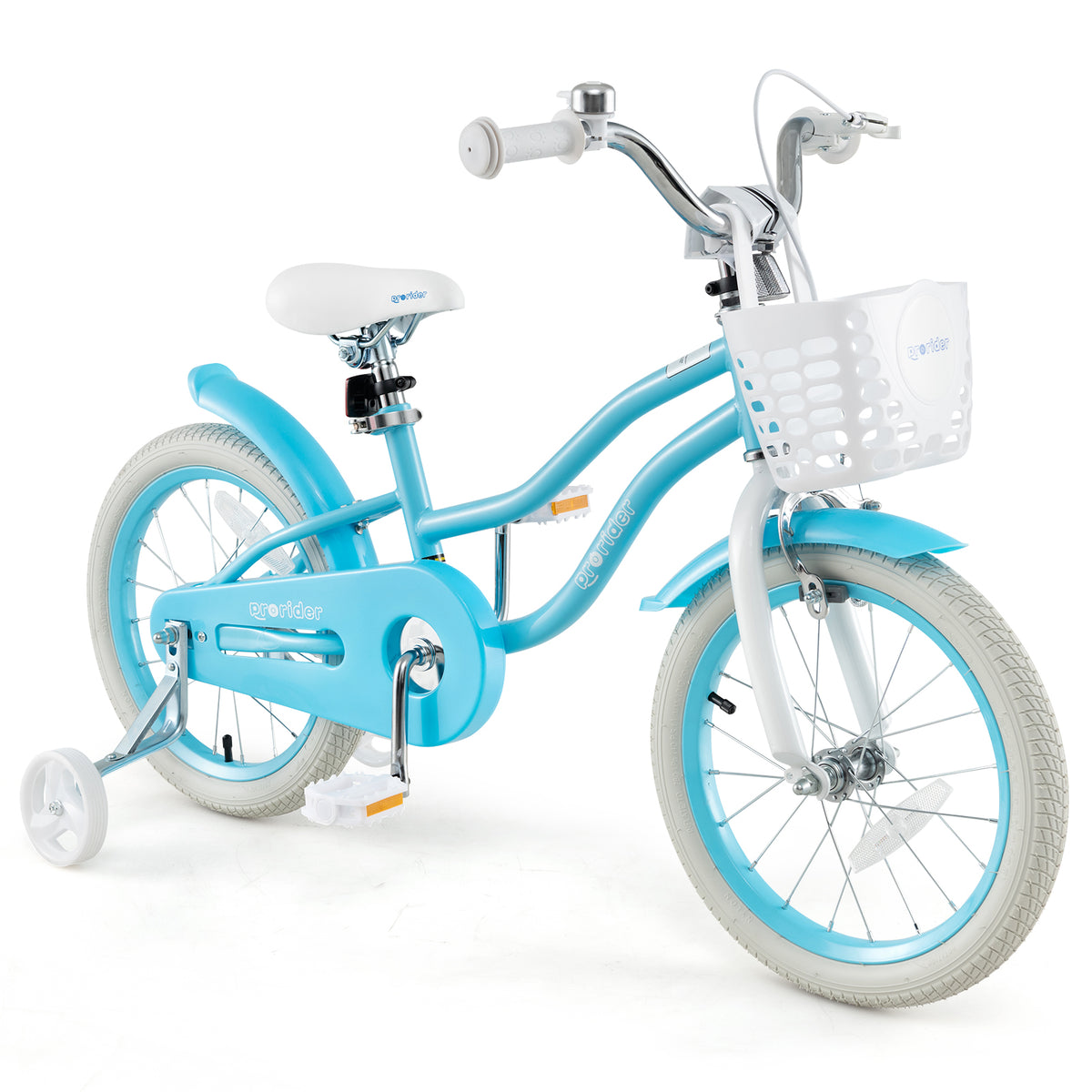 Kids Bike with Training Wheels and Dual Brakes - Adjustable Seat-Kids Bike-DECOROLALA