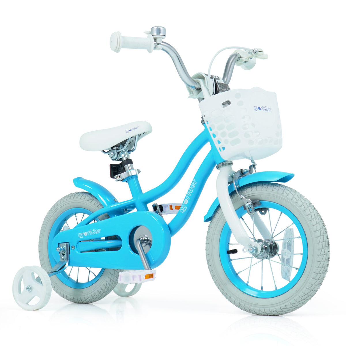 Kids Bike with Training Wheels and Dual Brakes - Adjustable Seat-Kids Bike-DECOROLALA