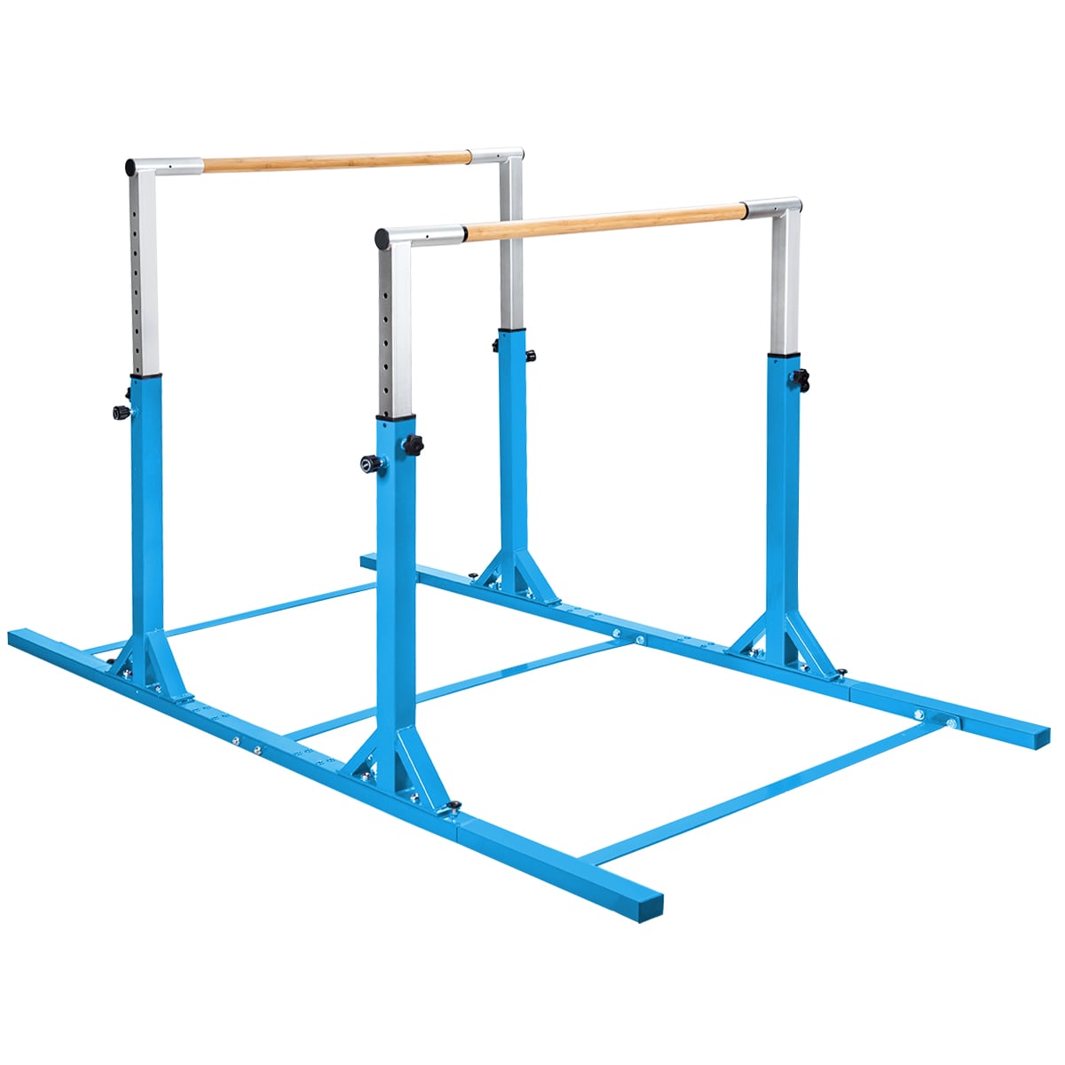 Barres horizontales doubles de gymnastique pour enfants, réglables, pour l’entraînement