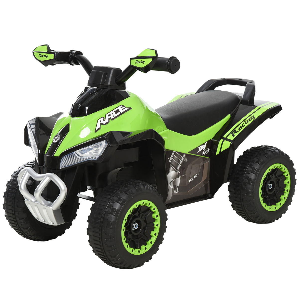 No Power Baby Ride on Toy, Kids Ride on Car Foot to Floor Sliding 4 Wheels with Music, Lightening, for 18-36 M-Toys & Games > Baby & Toddler Toys > Riding & Rocking Toys > Push Cars for Toddlers-DECOROLALA