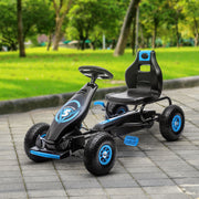 Kids Pedal Go Kart, Ride On Toys for Boys Girls with Ergonomic Adjustable Seat, Rubber Wheels Shock Absorb, Safety Hand Brake, Ages 5-12 Years Old-Toys & Games > Baby & Toddler Toys > Riding & Rocking Toys > Pedal Go Karts for Kids-DECOROLALA