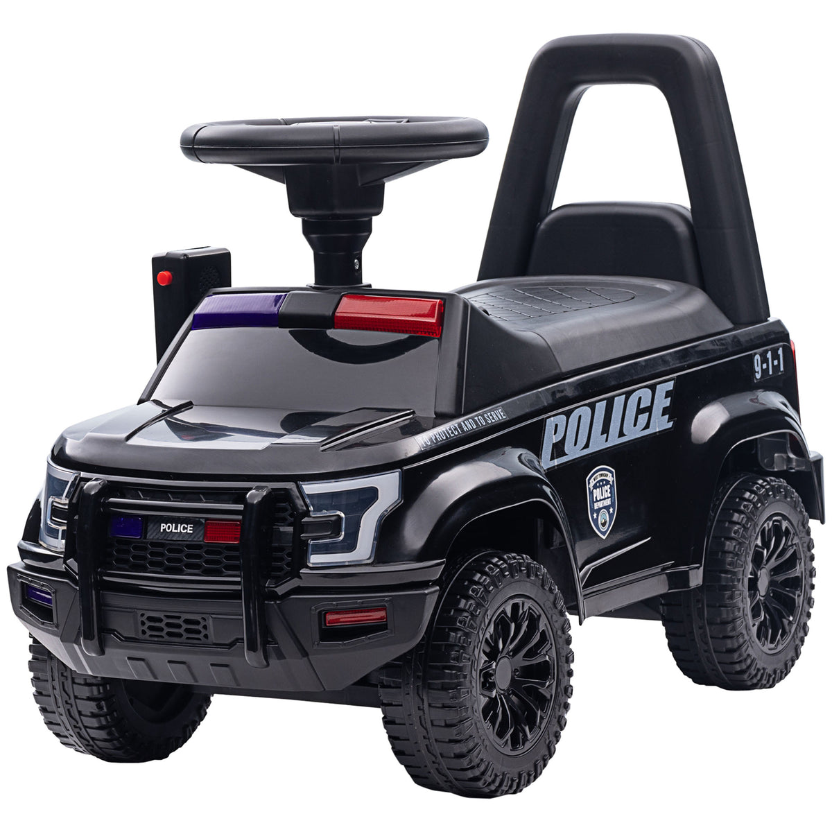 Kids Ride On Sliding Car with Hidden Under Seat Storage, Foot-to-Floor Design-Toys & Games > Baby & Toddler Toys > Riding & Rocking Toys > Push Cars for Toddlers-DECOROLALA