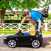 Officially Licensed Kids Ride-On Car 6V Battery Powered Vehicle Perfect Gift For Kids with Remote Control, Suspension Wheel, Adjustable Speed, Black-Toys & Games > Baby & Toddler Toys > Electric Ride-On Toys > Electric Toy Cars-DECOROLALA