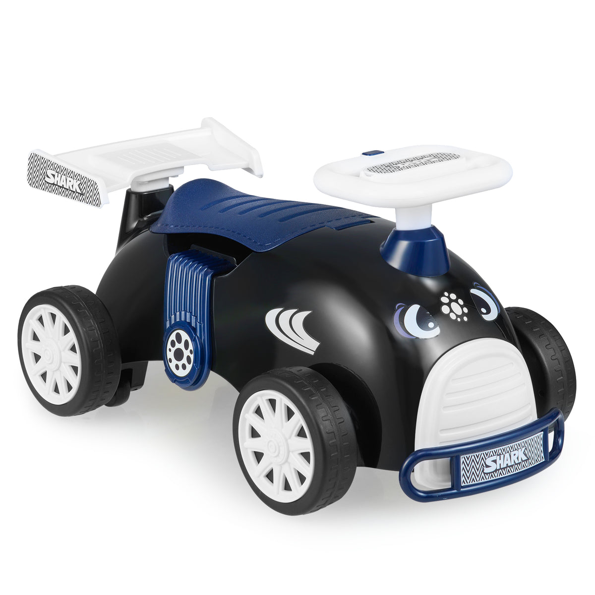 Jouet voiture à glisser pour enfants avec musique et rangement sous le siège