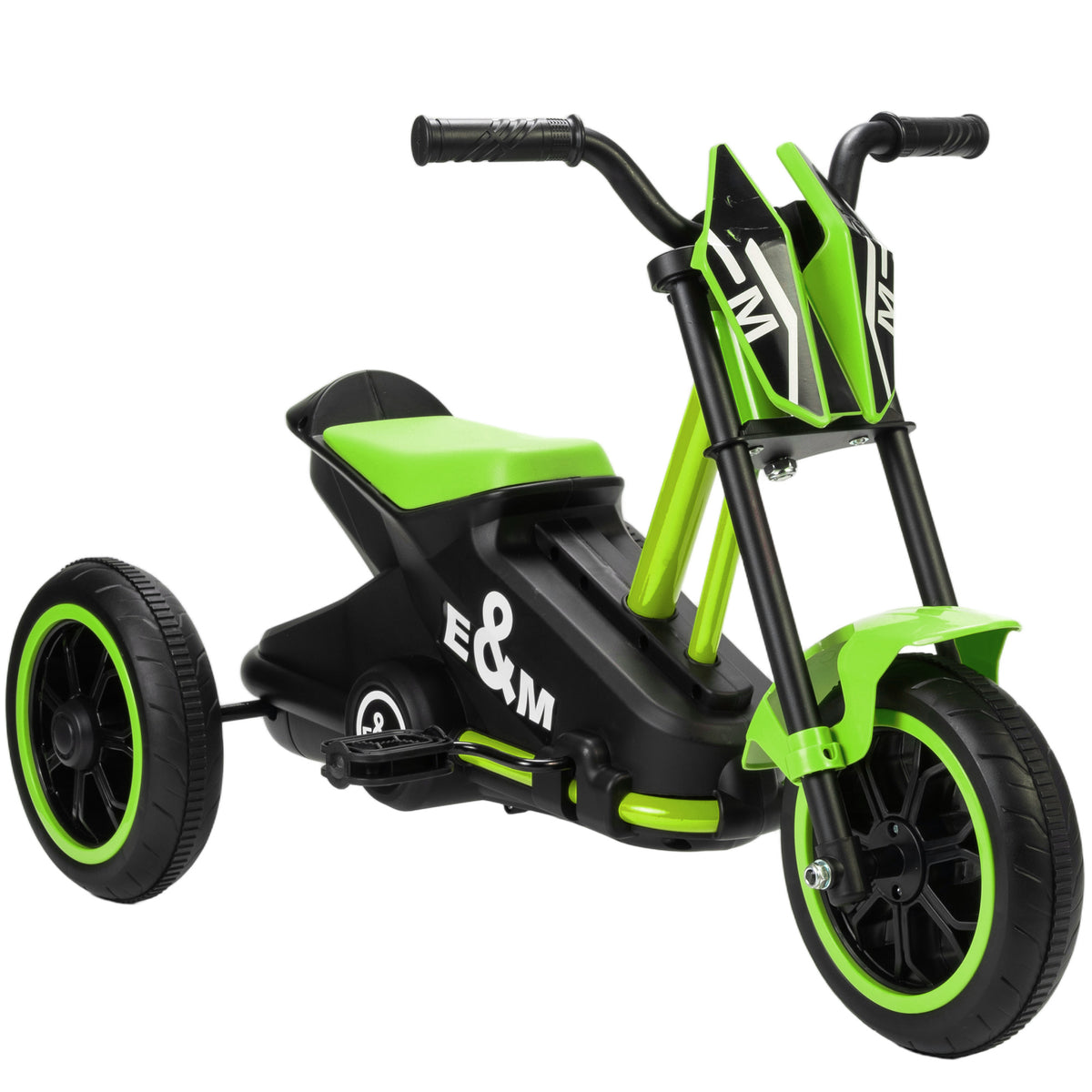 Kids Tricycle, Toddler Trike with Pedal for Indoor Outdoor Use, 3 Wheel Trike for Ages 18 to 36 Months Boys Girls-Toys & Games > Baby & Toddler Toys > Riding & Rocking Toys > Tricycles for Kids-DECOROLALA