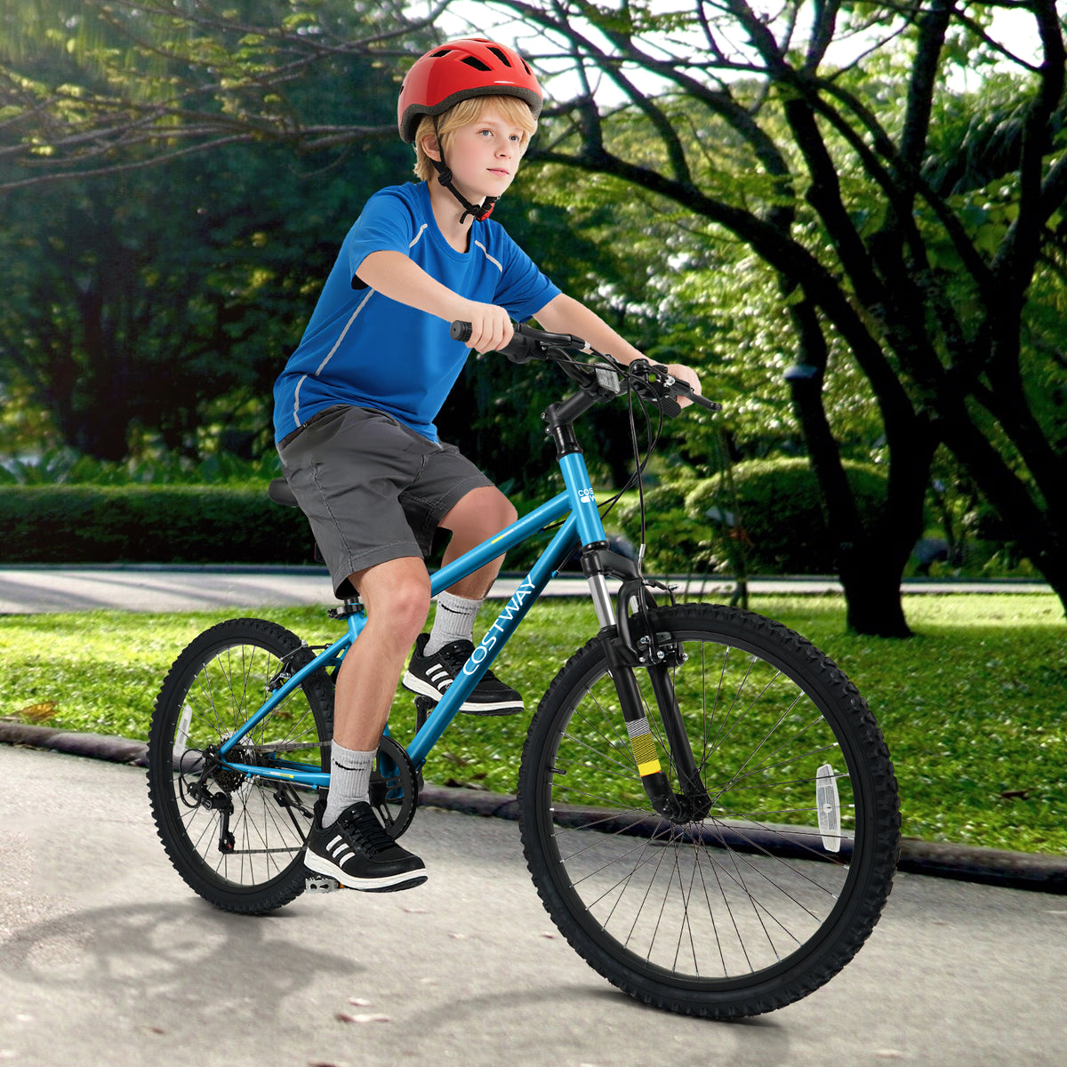 Kids Mountain Bike 20 Child Bicycle for Boys Girls Aged 8+ Years Old